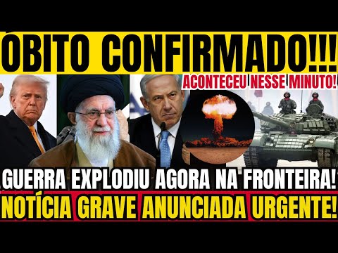MORREU! MORREU! NOTÍCIA GRAVE CONFIRMADA AGORA! ISRAEL E SÍRIA EM CONFLITO INTENSO, A BOMBA EXPLODIU