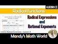 Simplifying Radical Expressions and Rational Exponents