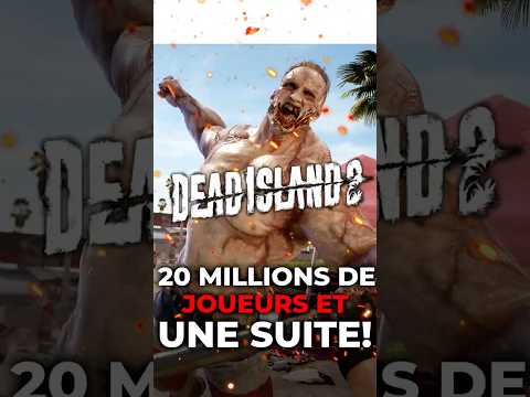 20 MILLIONS de joueurs sur DEAD ISLAND 2 ! #deadisland2 #zombie #shorts