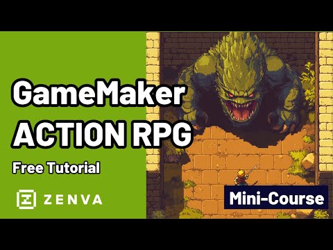 Build a 2D ACTION RPG in GameMaker (FREE)