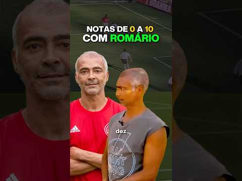 Concorda com as notas do Romário? #shorts #romario #ronaldo #futebolbrasileiro