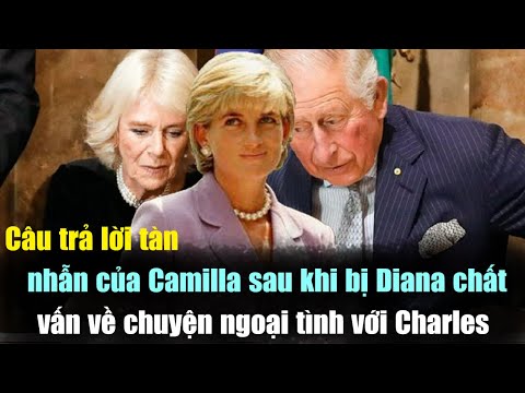 Câu trả lời tàn nhẫn của Camilla sau khi bị Diana chất vấn về chuyện ngoại tình với Charles