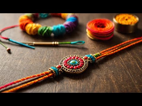 How To Make Beautiful Rakhi | #rakshabandhan | #diycrafts | Crafts Now