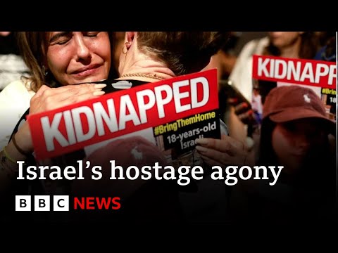 Families of Israeli hostages face unbearable trauma  - BBC News