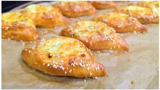 مطبخ ام وليد / مملحات خفيفة مقرمشة من برا و طرية من الداخل بعجينة بدون اختمار و لا عجن  😋🥰.