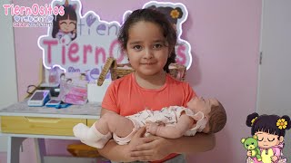 ROMINA de la CDMX llega  a La tienda por su Bebé Reborn