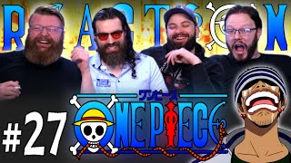 One Piece #27 REACTION!! "The Cold-headed Demon: Pirate Fleet Battle Commander Gin"
