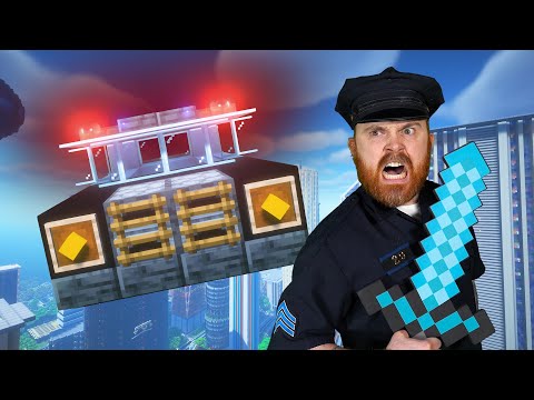 Minecraft But There's Cops 10