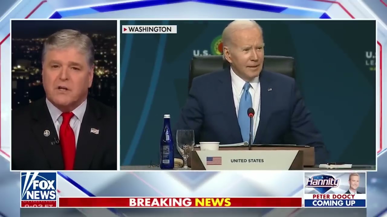 Sean Hannity: Biden plans to patrol the high seas and protect whales