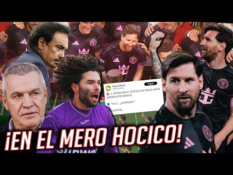 ¡MESSI SE BURLA y el CHINO HUERTA le RESPONDE!