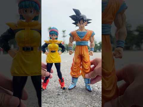 Goku Bulma Vs Ghost Anxiety | Dragon Ball Toy