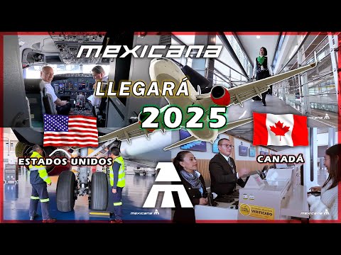 Mexicana de Aviación estrenará sus nuevos 5 aviones en mayo del 2025