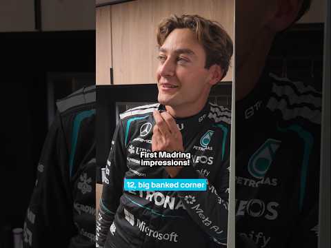 <strong>George</strong> and Kimi's first impressions of the Madring 👀 #f1 #mercedesf1 #georgerussell #kimiantonelli