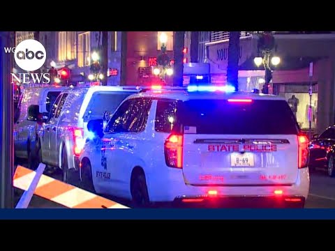 New Orleans suspect killed after ramming vehicle into Bourbon Street crowd, officials say