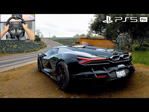 2024 Lamborghini Revuelto 1400HP | Forza Horizon 5 | PS5 Pro 4K | Moza Wheel