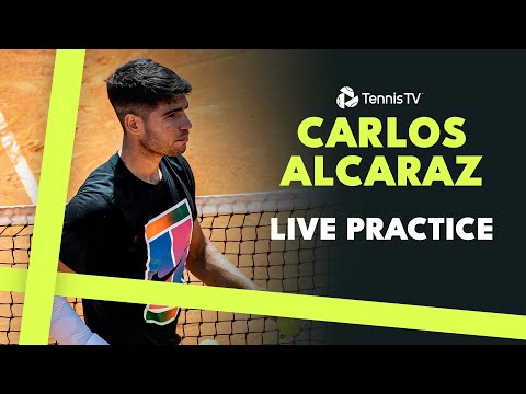 Carlos Alcaraz Practices Ahead Of Madrid Clash vs Seyboth Wild!