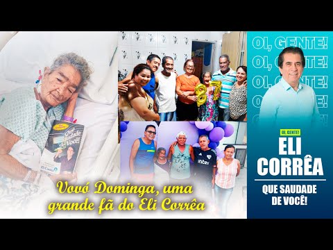 Vovó Dominga, uma grande fã do Eli Corrêa | Eli Corrêa Oficial |