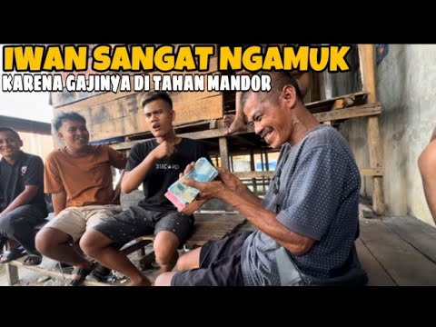 Iwan Ngamuk Karna Gajinya Di Tahan Wak Miskun!