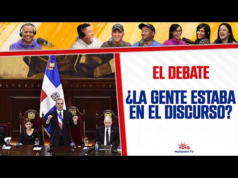 ¿La Gente estaba En El DISCURSO del Presidente LUIS ABINADER?