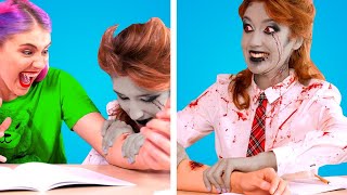 Zombie Classmates & Smart School Tricks! 🧠📘