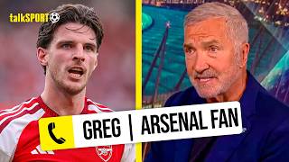 "BEST SINCE VIEIRA" Arsenal fan HITS BACK at Graeme Souness over Declan Rice CLAIM