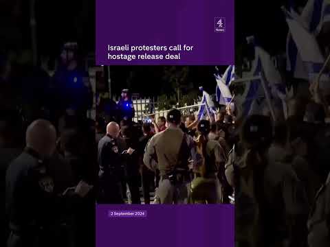 Israeli protesters call for hostage release deal
