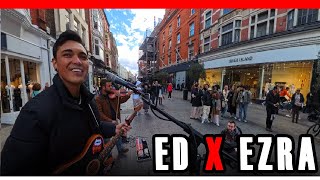 Long Street Jam with Ed Sheeran & George Ezra Mashup (ft. Violin)