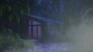 Rain Sounds for Sleep - Silent Night | Fall Asleep Fast with Calm Rain & Night Sounds