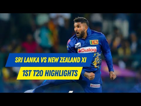 Sri Lanka vs New Zealand XI T20 Practice Match Highlighs | SL vs NZ XI