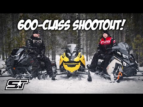 2025 600-CLASS SHOOTOUT!! 650 Indy SP vs MXZ Adrenaline 600R vs ZR 600