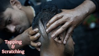 Binaural Beats + Head Tapping ASMR: The Ultimate Relaxation Combo | Tapping & Scratching Massage