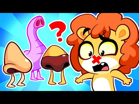 Where is My Nose?🦁👃 Animals for Kids! 🐯🐘🎶 TeeheeTown & KentTheElephant by Purr-Purr Stories