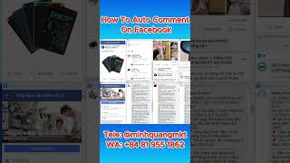 Bot auto comment on facebook new version