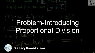 Problem-Introducing Proportional Division