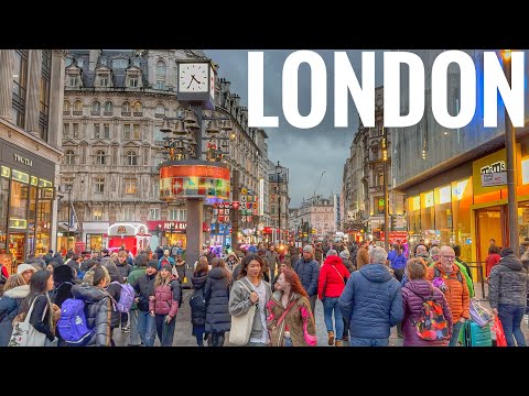 Walking in Mayfair London, New Bond Street  - Central London Luxury Shopping - Feb  2025 [4K HDR]