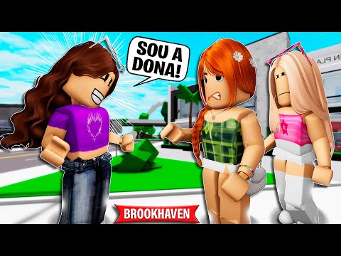 A MENINA que FINGIA SER DONA DO NOVO SHOPPING | Historinhas Brookhaven Roblox | Bibi e Lud