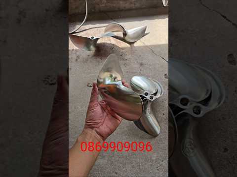 Chân vịt 5.5 đến 7.5hp cốt xéo #chanvit #chanvitinox #chanvittocdo