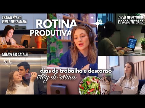 Minha rotina produtiva do final de semana: trabalho, viagem, foco, vida real
