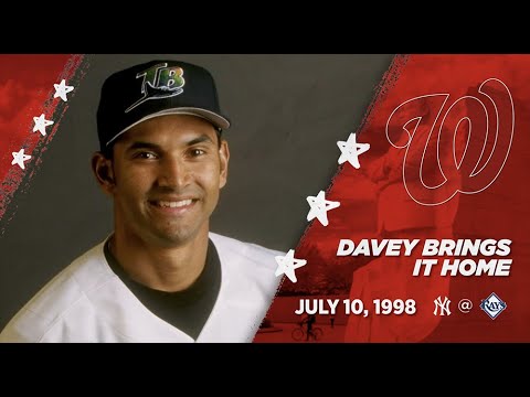 Nationals Flashbacks - Davey Martinez video clip