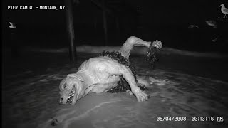Mysterious Creature Caught on Ring Camera? What Could It Be😨 #mystery #shorts #fyp@fridaythe13th_TV 