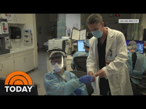 Inside A Busy LA Hospital’s Battle To Save Poorest Patients From Coronavirus | TODAY