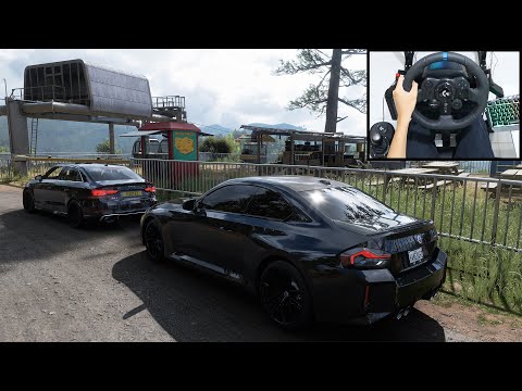 BMW M2 G87 & Audi RS3 8Y - Forza Horizon 5 Online | Logitech G923 gameplay