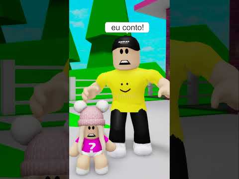 Meu pai é muito engraçadinho 😂 #roblox #brookhaven