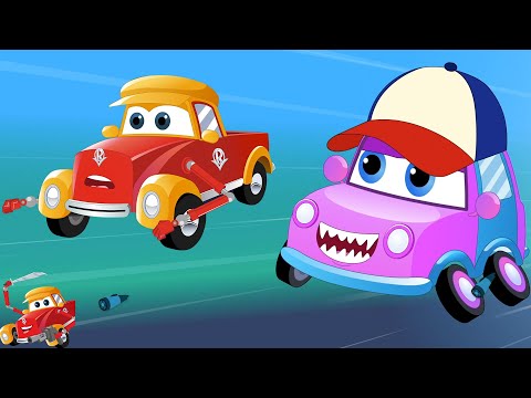 We Are The Monster Truck + More Animated Cartoon Shows for Kids by Super Car Royce