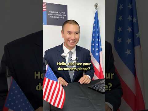 Useful Visa Interview English #learnenglish #english