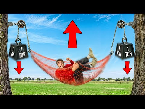 We Turned a Hammock into a Slingshot!