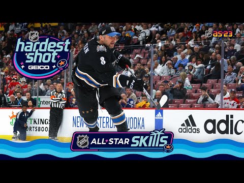 Hardest Shot | 2023 NHL All-Star Skills Competition