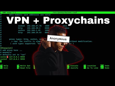 DON'T get caught! (100% Anonymous with PROXYCHAINS & VPN)