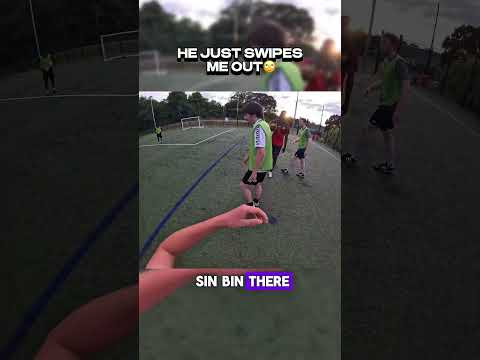 HE TRIED TO HURT ME😂😭 #goprofootball #localfooty #footballaward #soccer #footballtrophy