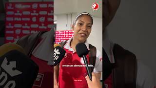 Andrea Pérez y la historia detrás de la celebración de su gol con Santa Fe femenino